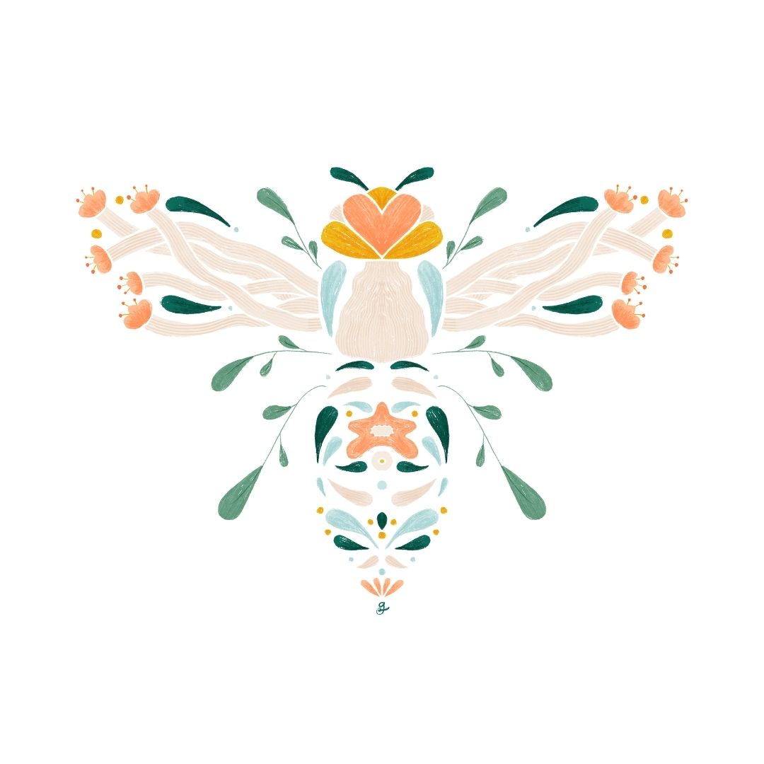 Bees and Pollinators pattern