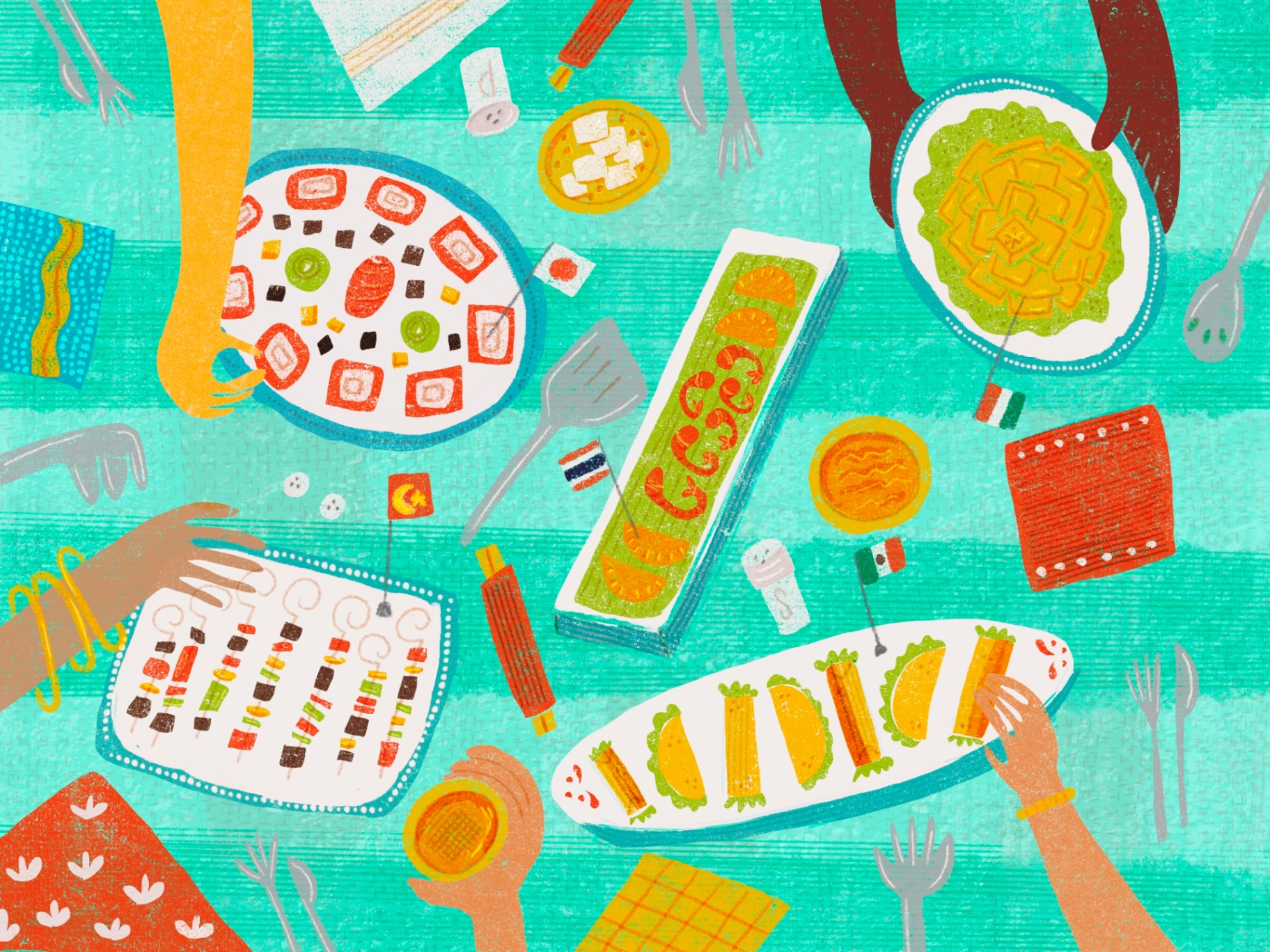 Food & Drinks pattern