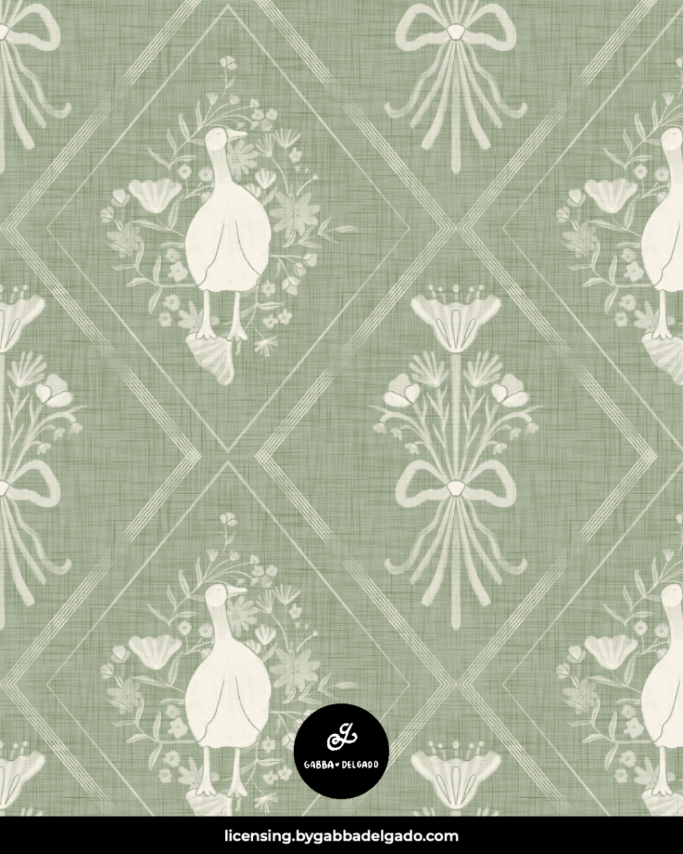 Duck Bow Trellis Seafoam