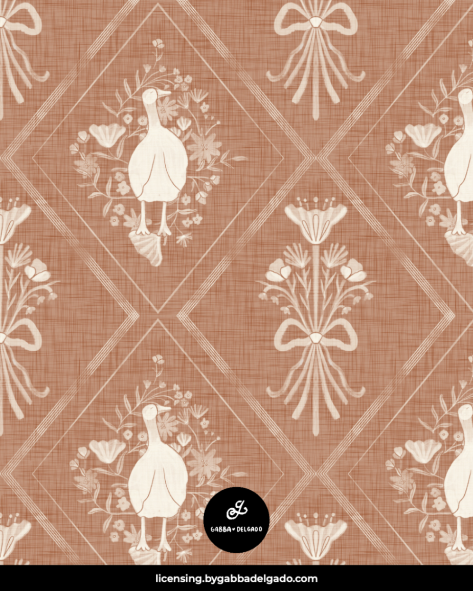 Duck Bow Trellis Terracotta