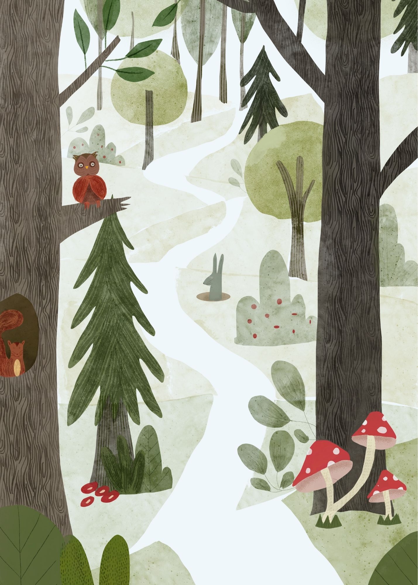 Woodland pattern