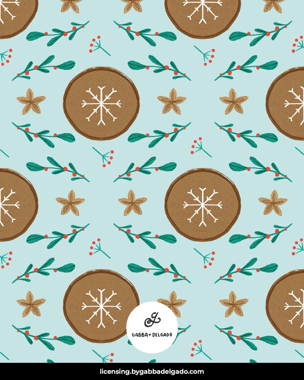Gingerbread And Mistletoe Mint