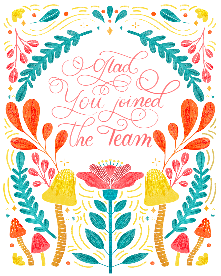 Happy You're Here pattern