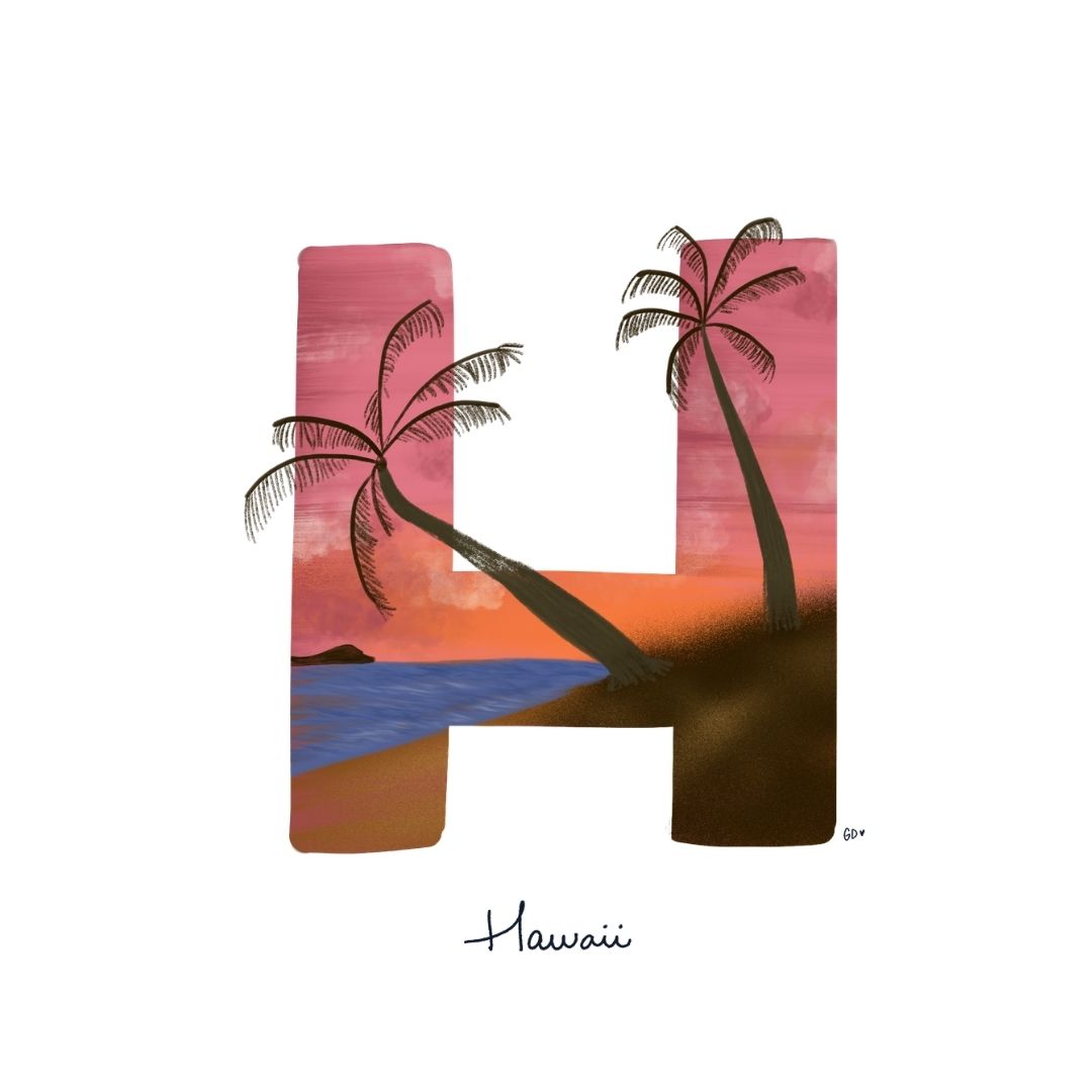 H Hawaii