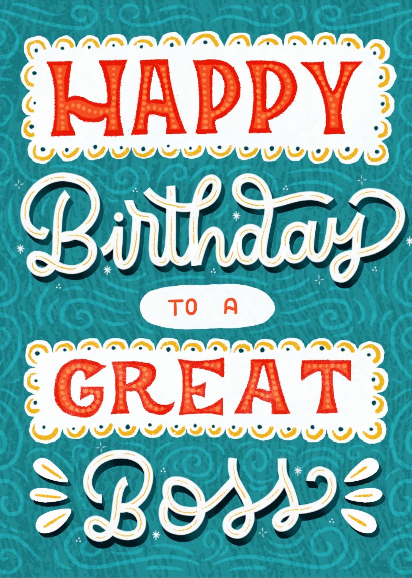 Happy Birthday Great Boss