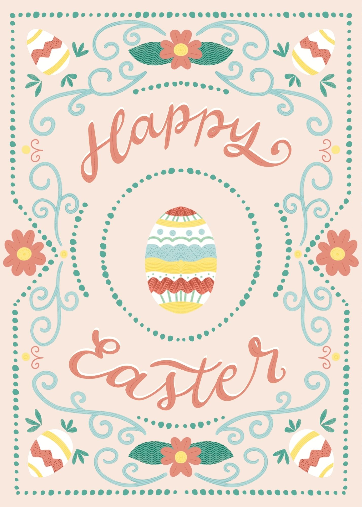 Happy Easter Decorative