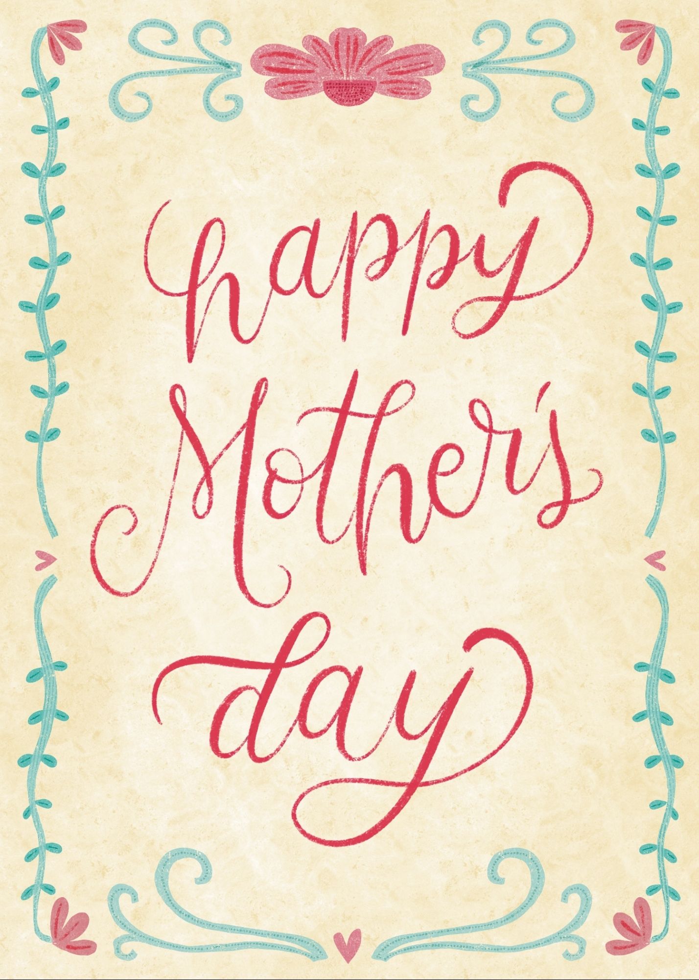 Happy Mothers Day Cream