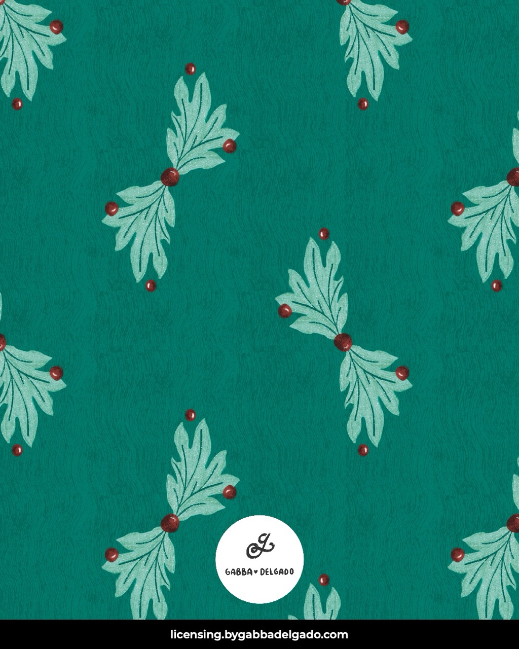 Holly Sprigs Teal