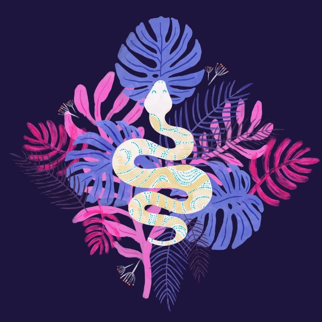 Neon Jungle Serpent