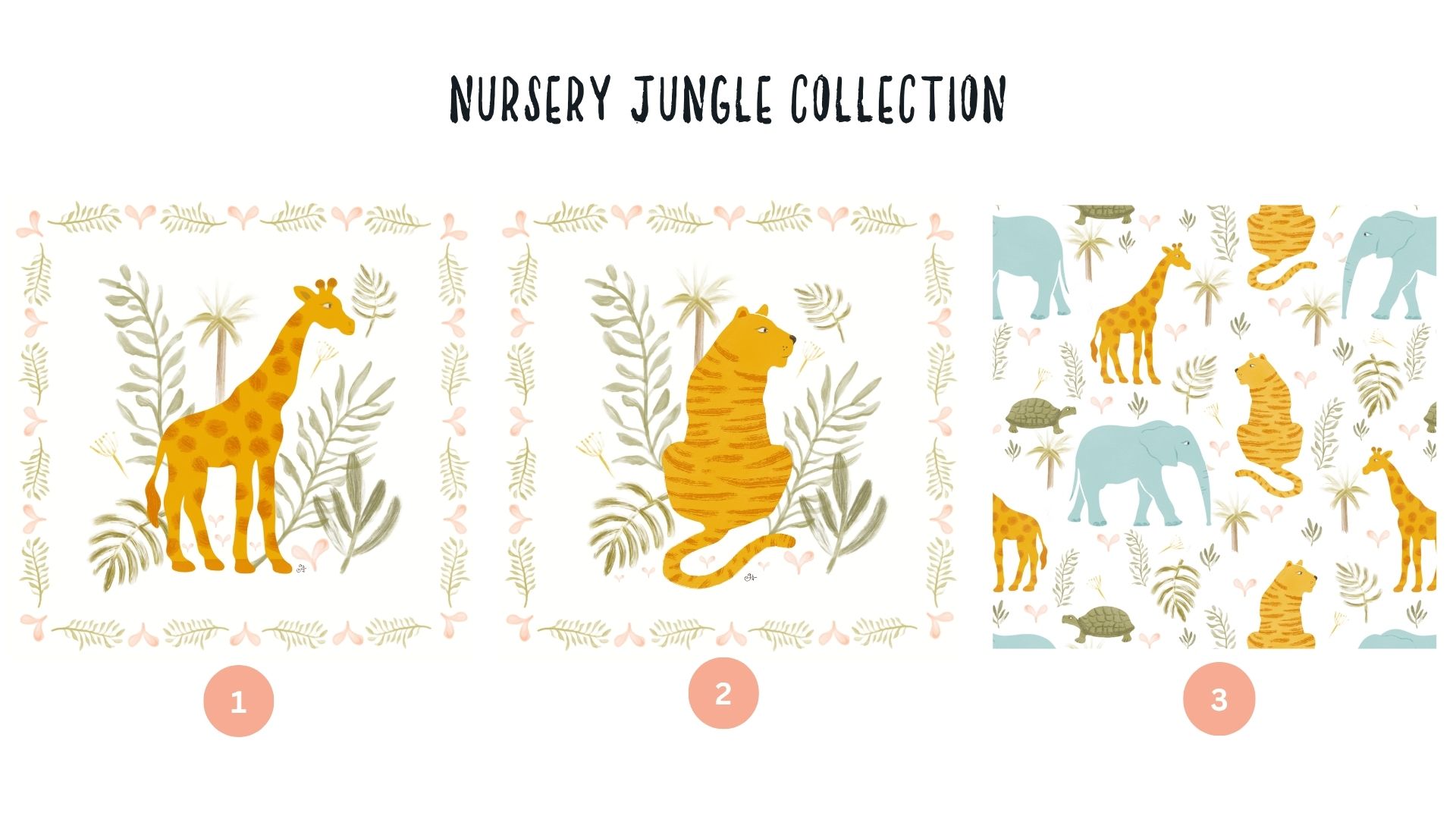 Nursery Jungle Collection