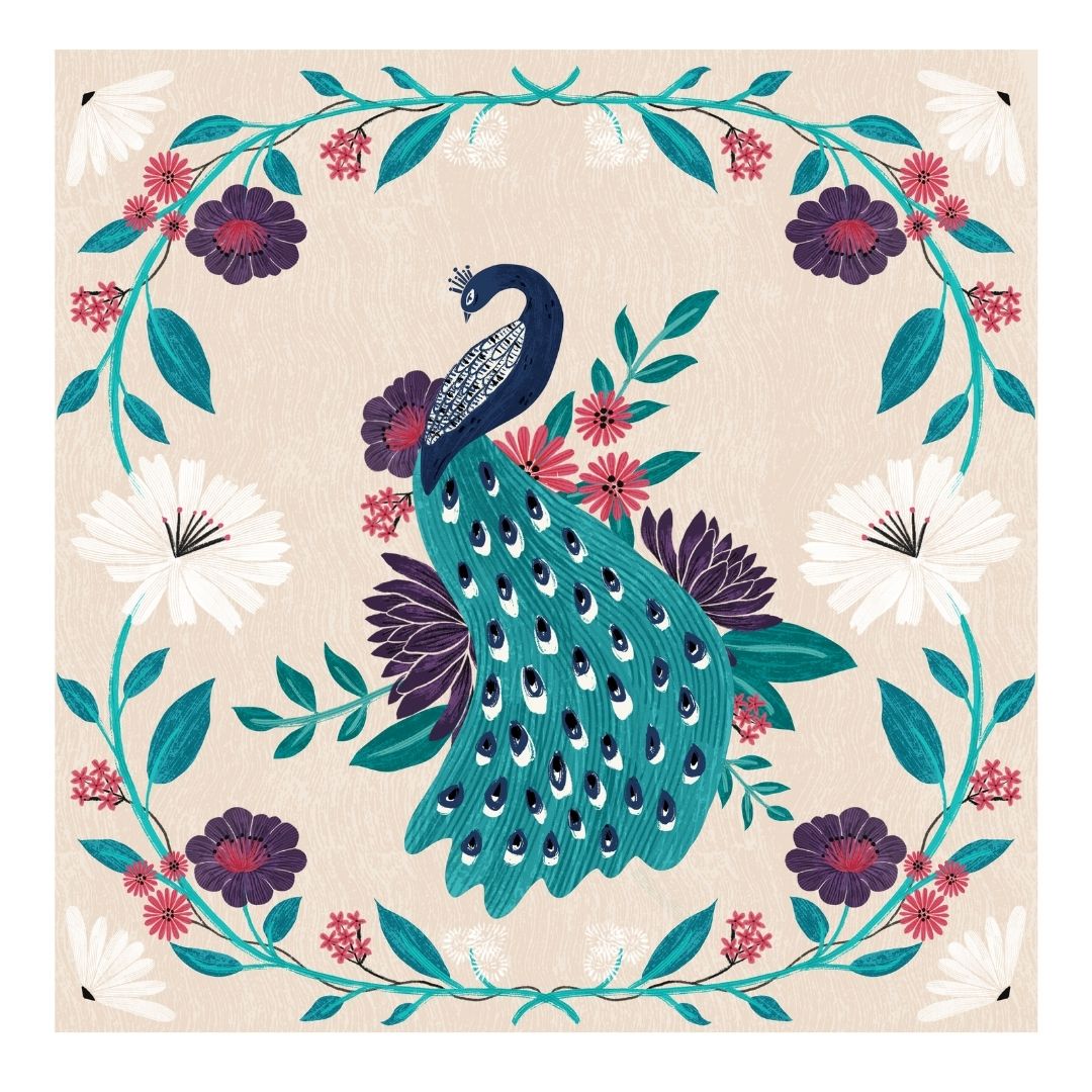 Peacock Garland