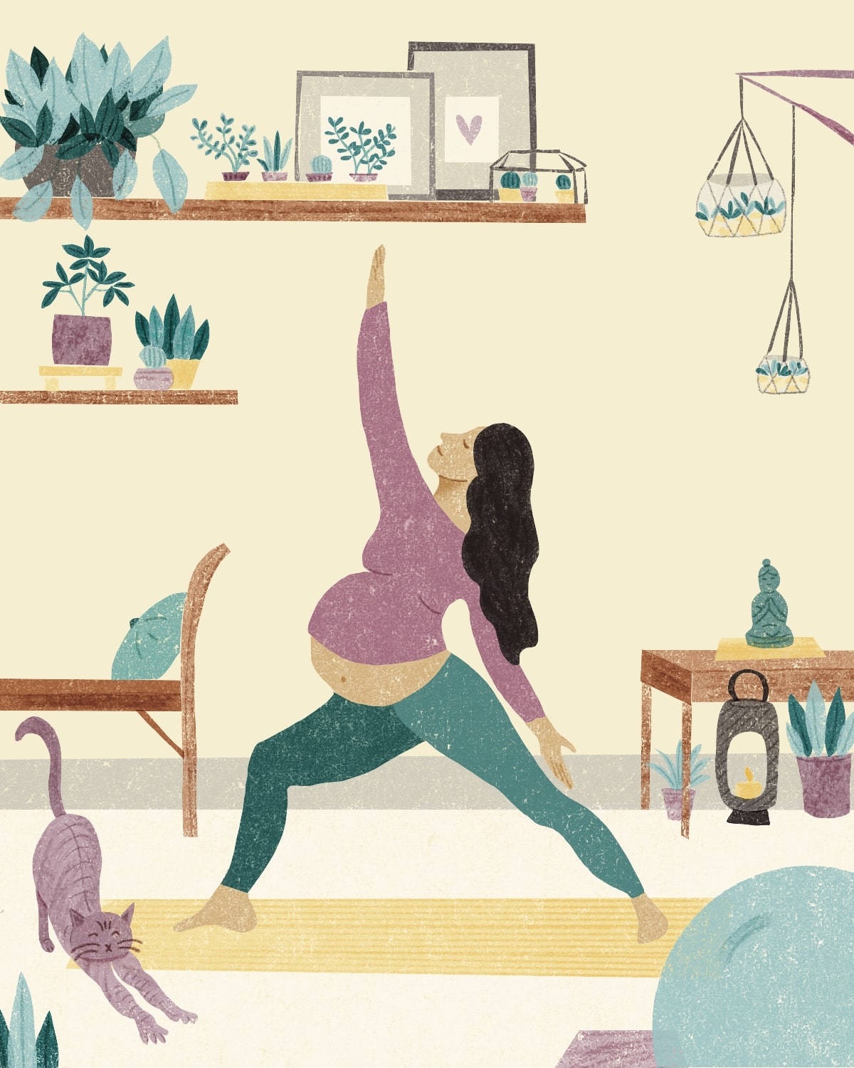 Pregnant Yoga