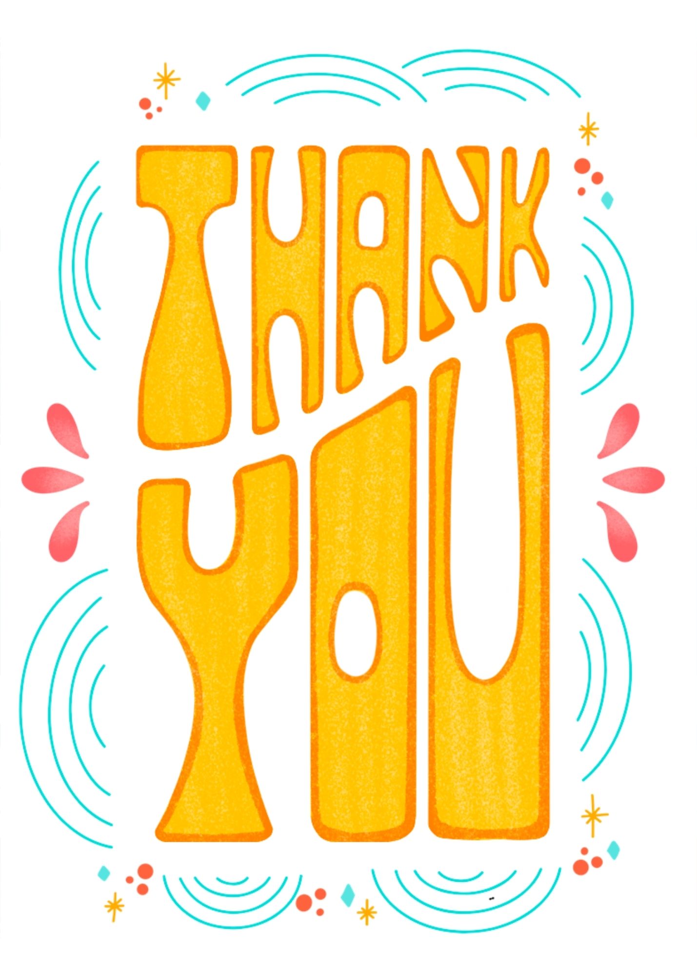 Retro Thank You