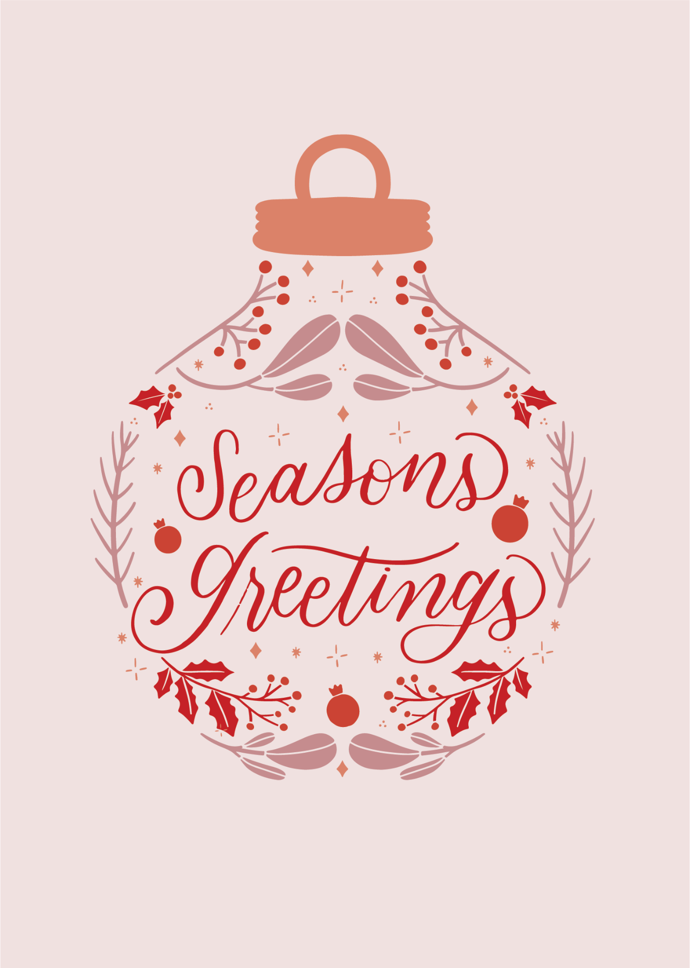 Seasons Greetings Ornament