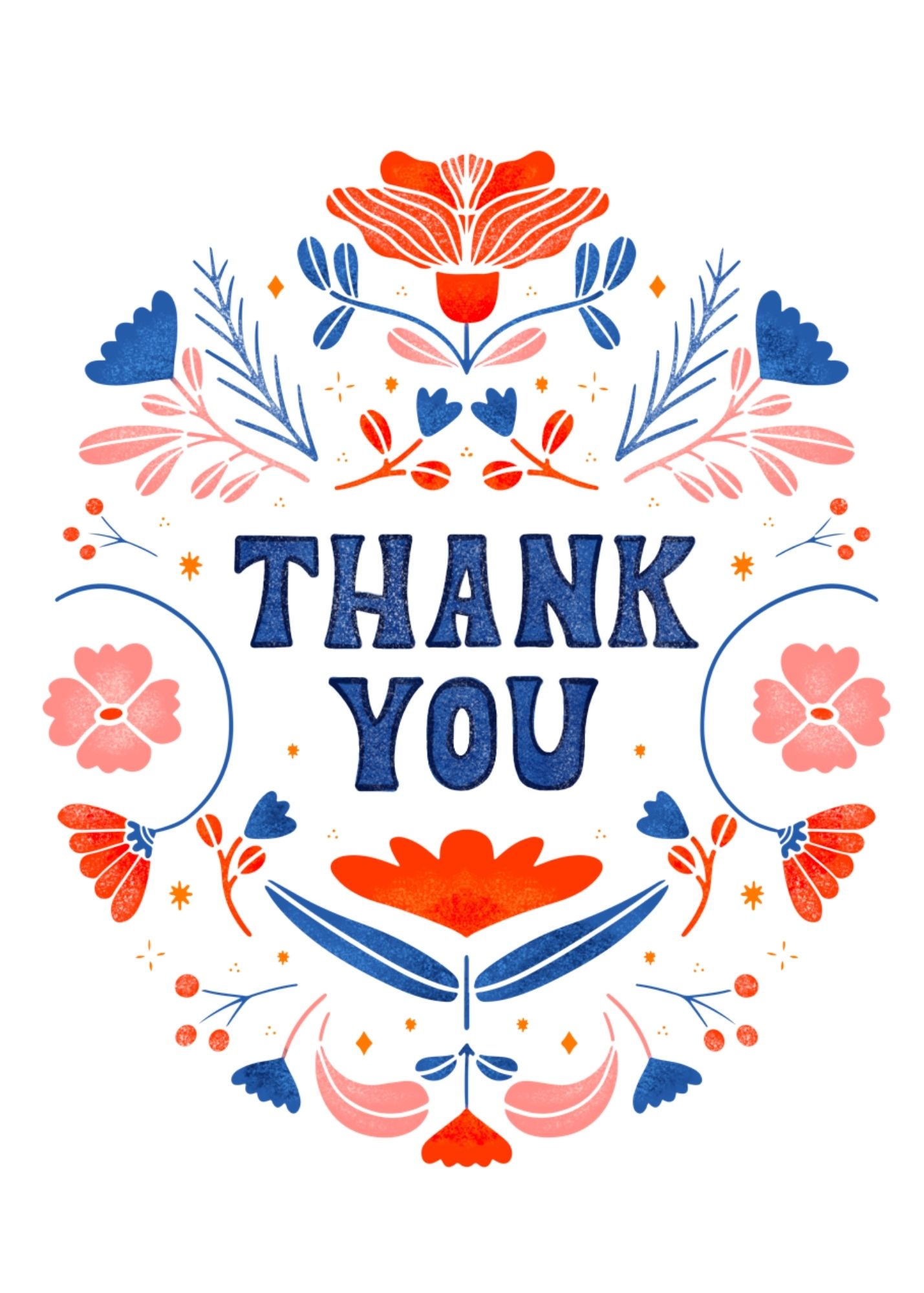 Thank You Blue Red Folk
