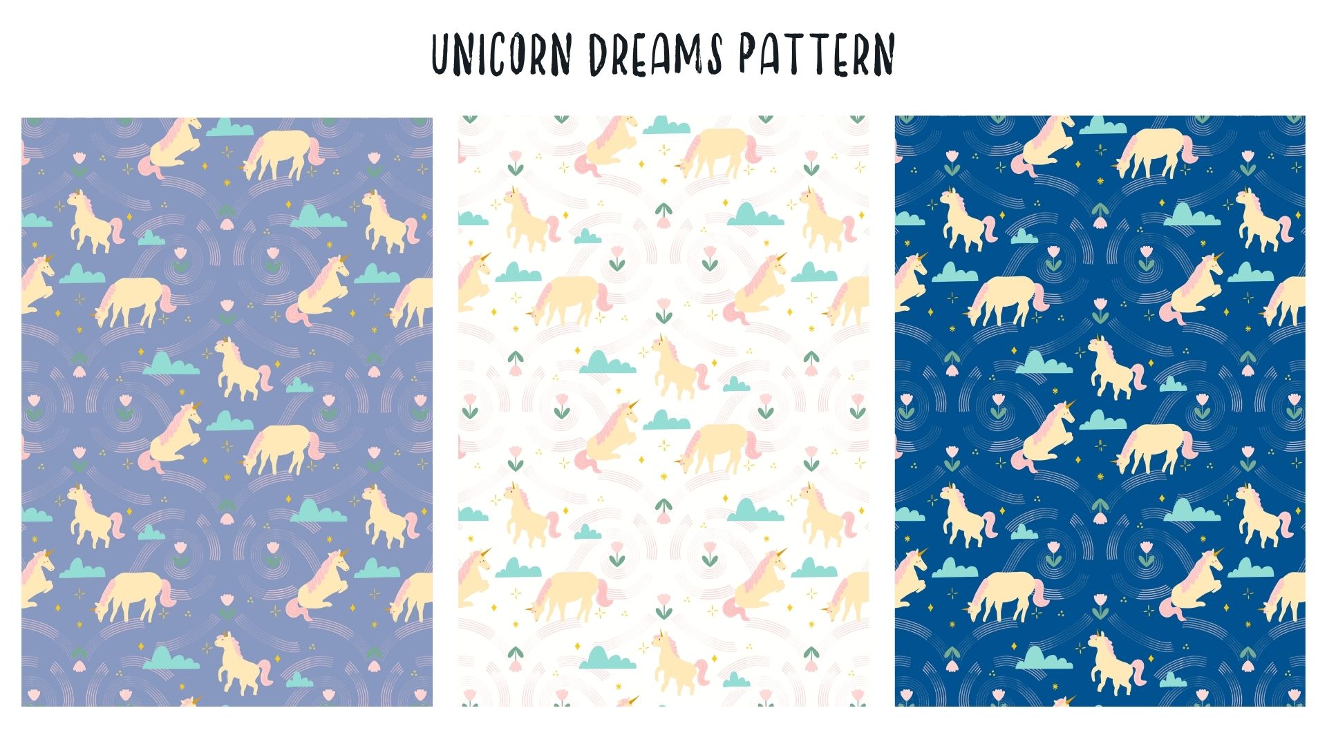 Unicorn Dreams Pattern