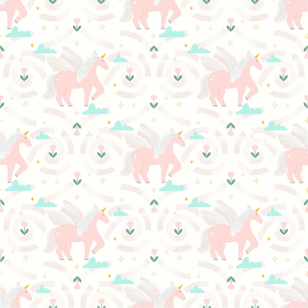 Unicorn Rainbow Pattern