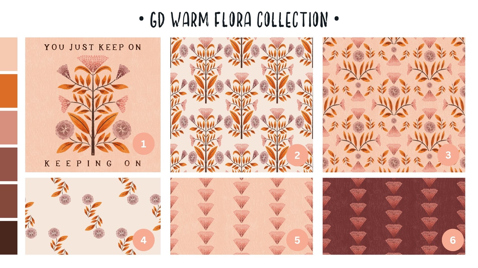 Warm Flora Collection