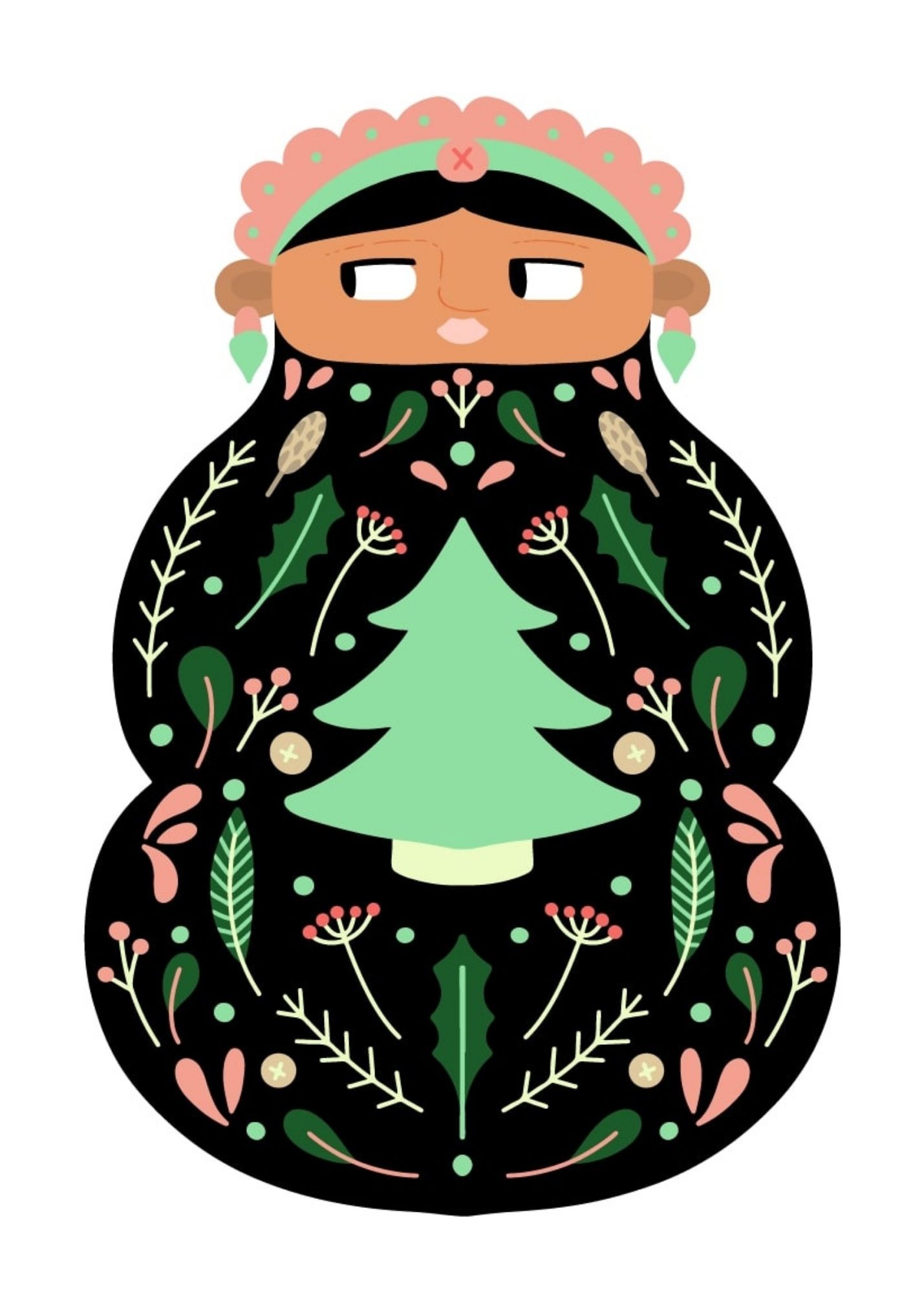 Winter Pine Doll Collection