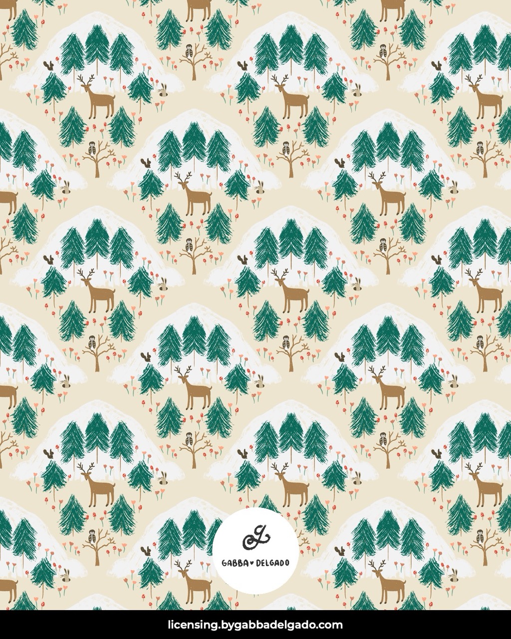 Winter Woodland Cream