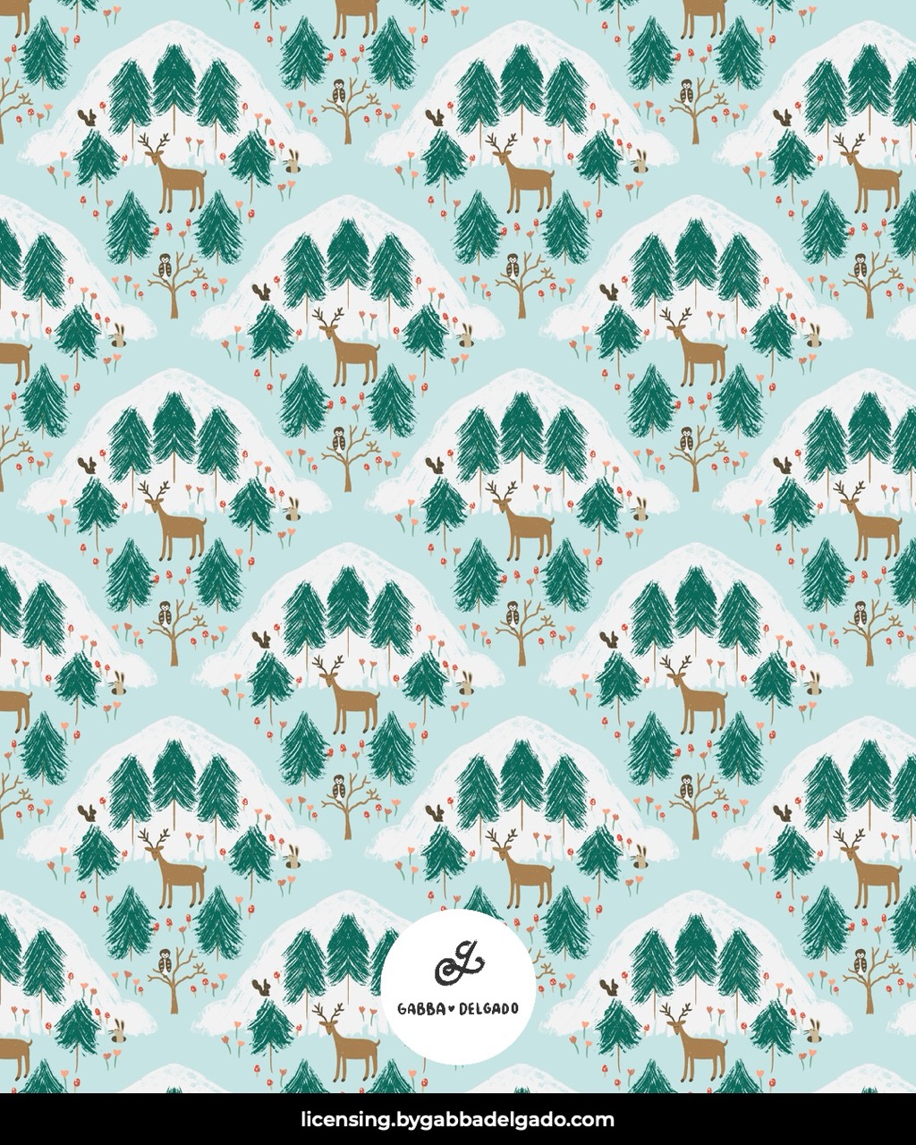 Winter Woodland Mint