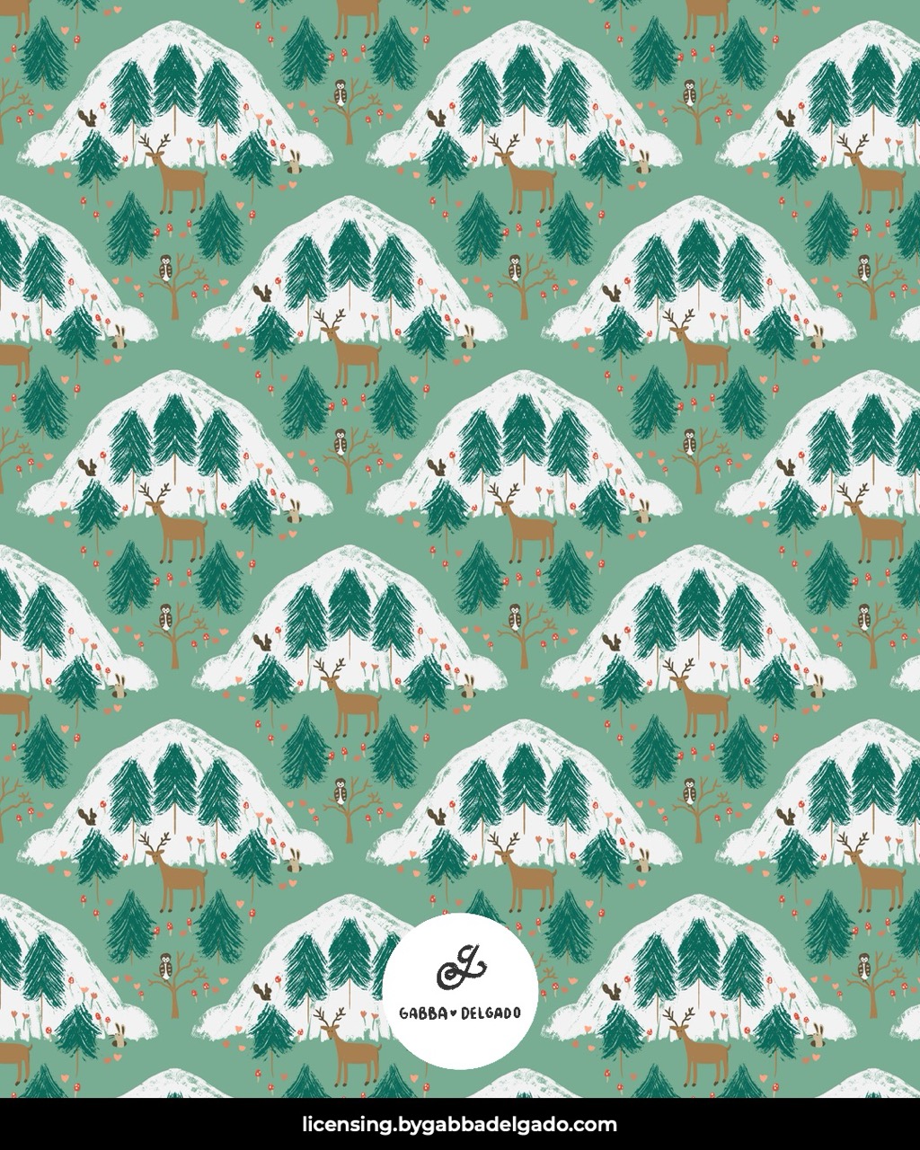 Winter Woodland Sage