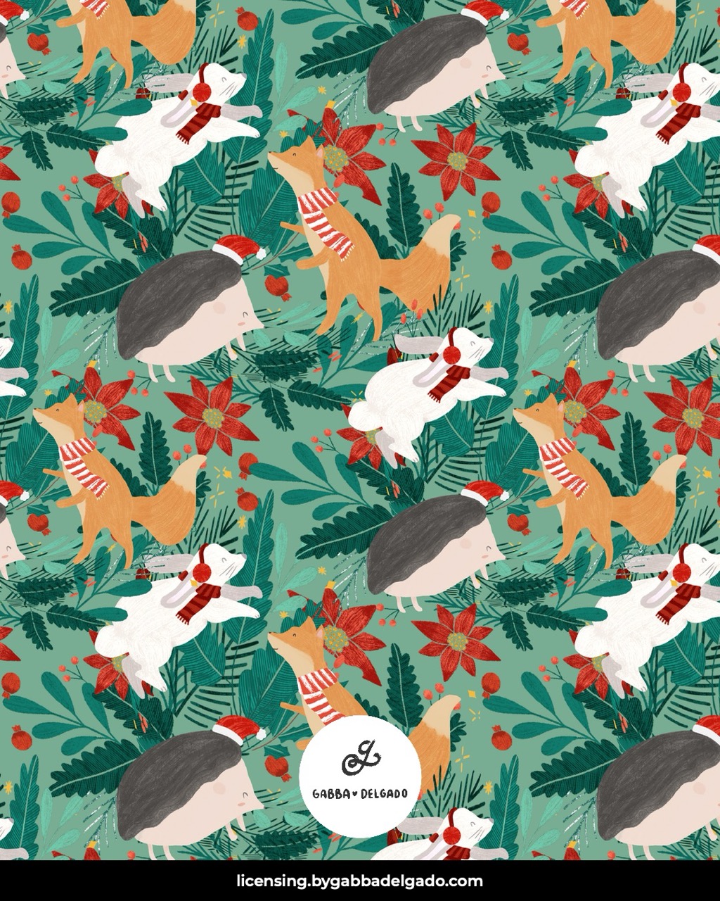 Woodland Friends In Winter